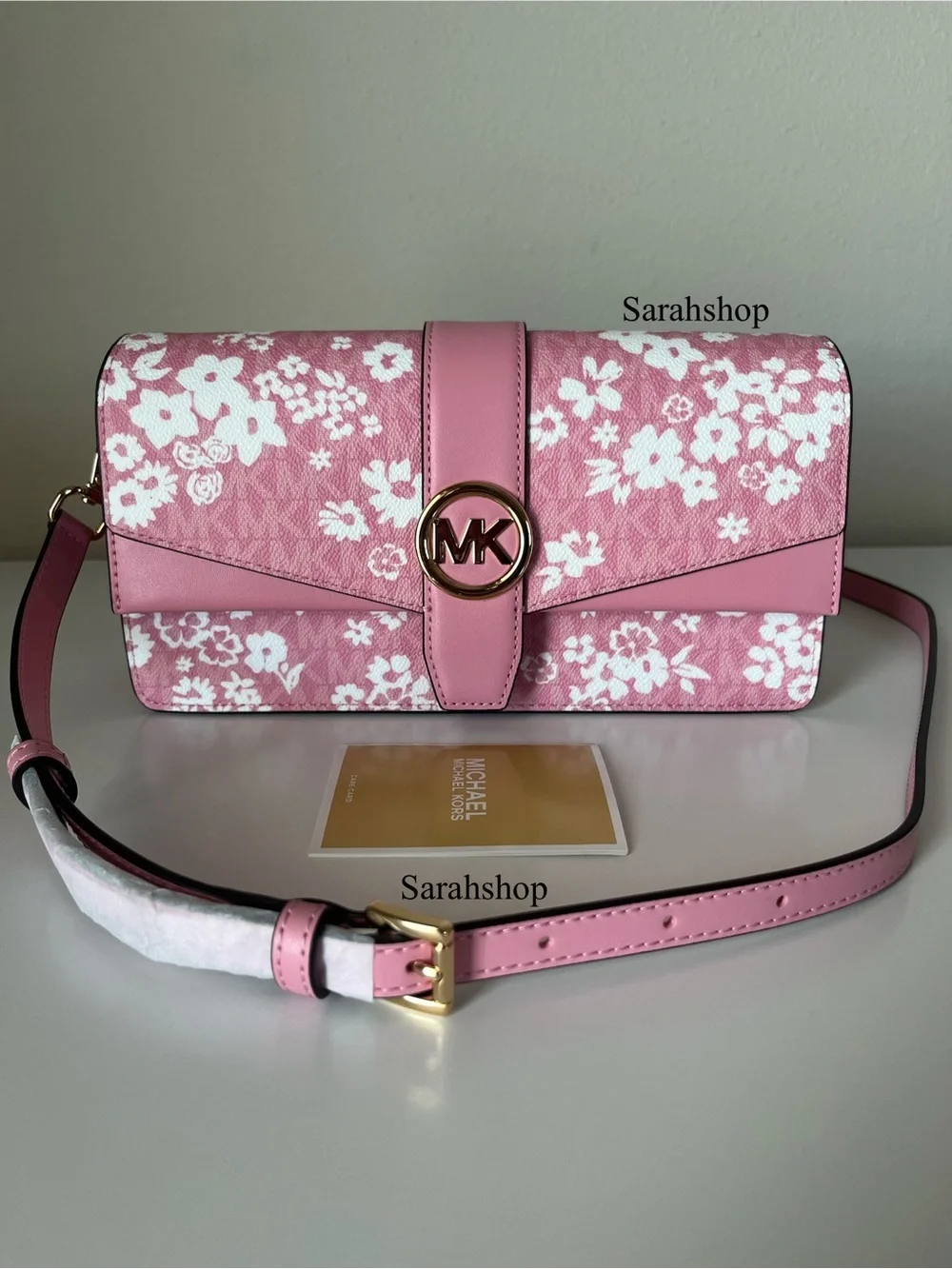 🌼Michael Kors Greenwich medium flap shoulder bag